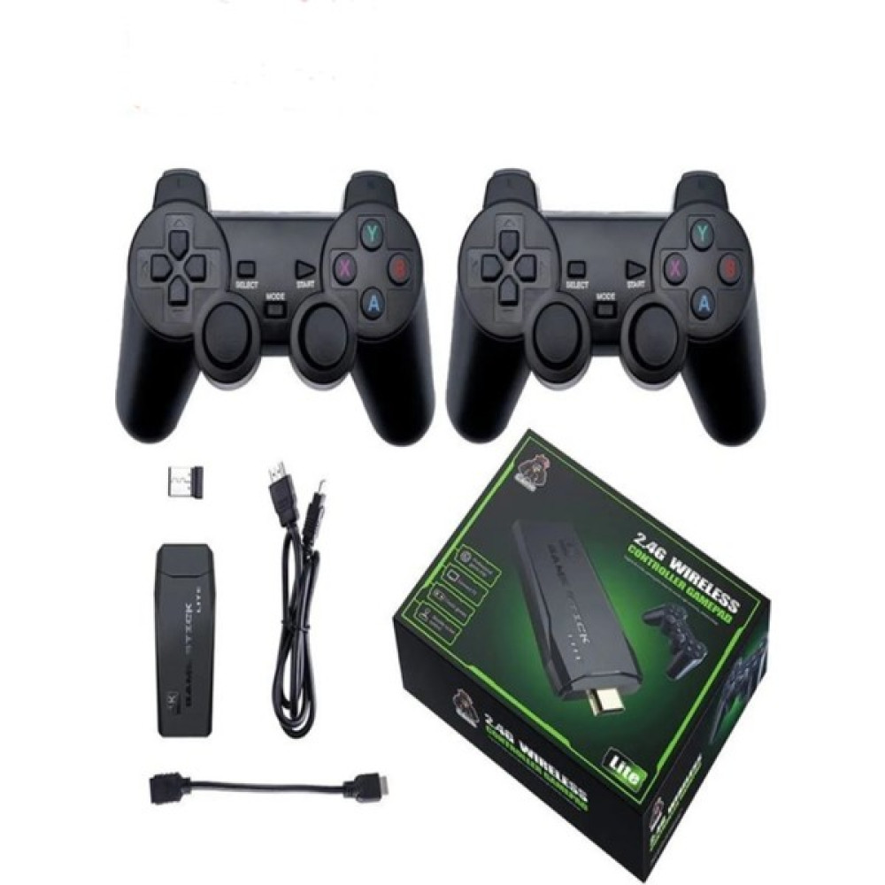 Vothoon 2.4g Kablosuz Çift Kol Retro Oyunlar 4K Game Stick 3500 Oyun Oyun Konsolları Fiyatı