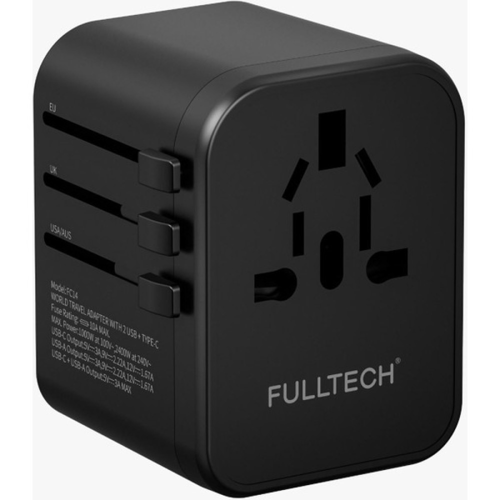 Vothoon Evrensel Eu Us Au Uk Priz Fiş Çevirici Dönüştürücü Seyahat Adaptörü 2x USB 1x Type-C Port Çıkışı 20 W Bilgisayar Çevirici ve Adaptörü Fiyatı