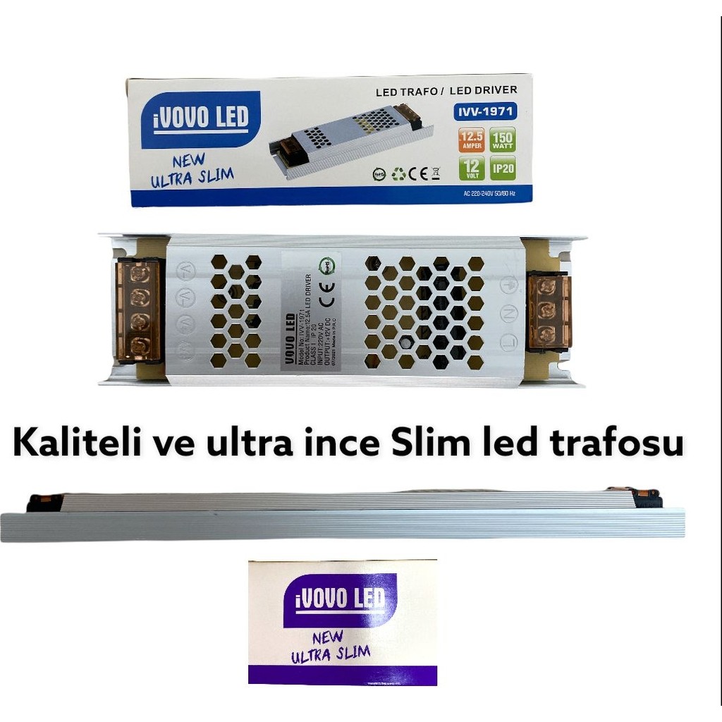 Vovo LED Trafo 12.5 A Elektrikli El Aletleri Fiyatı