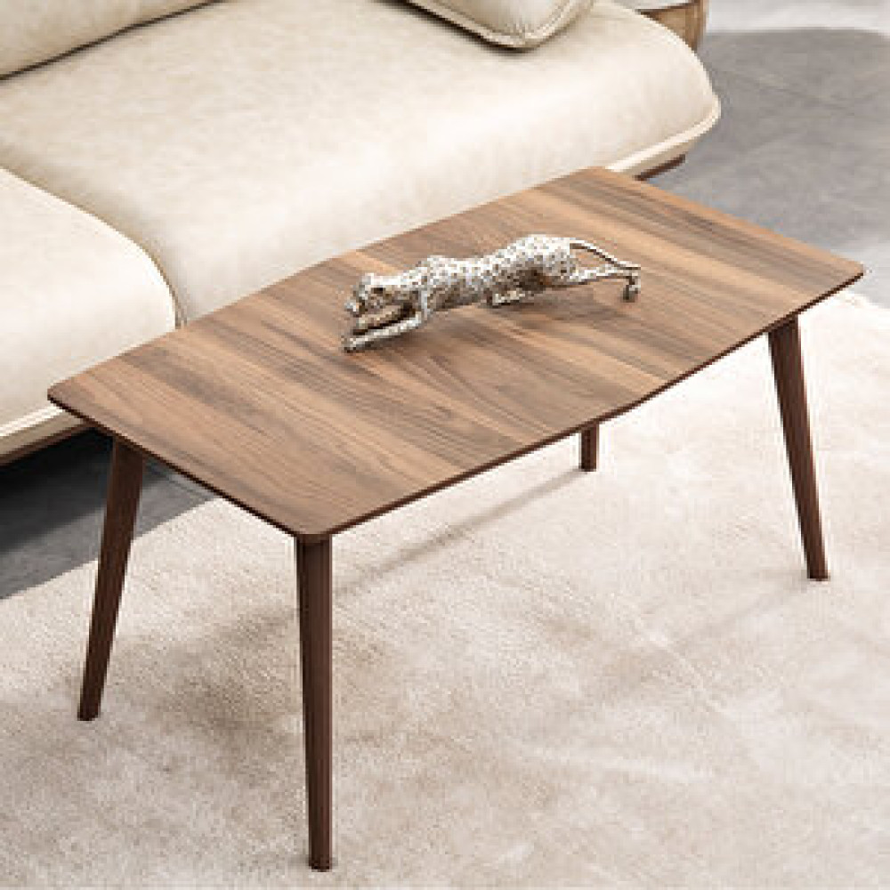 Vovva Home Vovvahome Vega Mdf Ahşap Orta Sehpa - Cevi̇z Orta Sehpa Fiyatı
