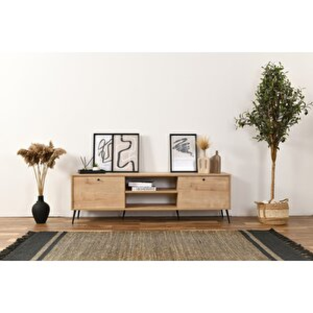 Vow Home Living Calvin 2 Kapaklı 180 Cm Tv Ünitesi Tv Ünitesi / Sehpası Fiyatı