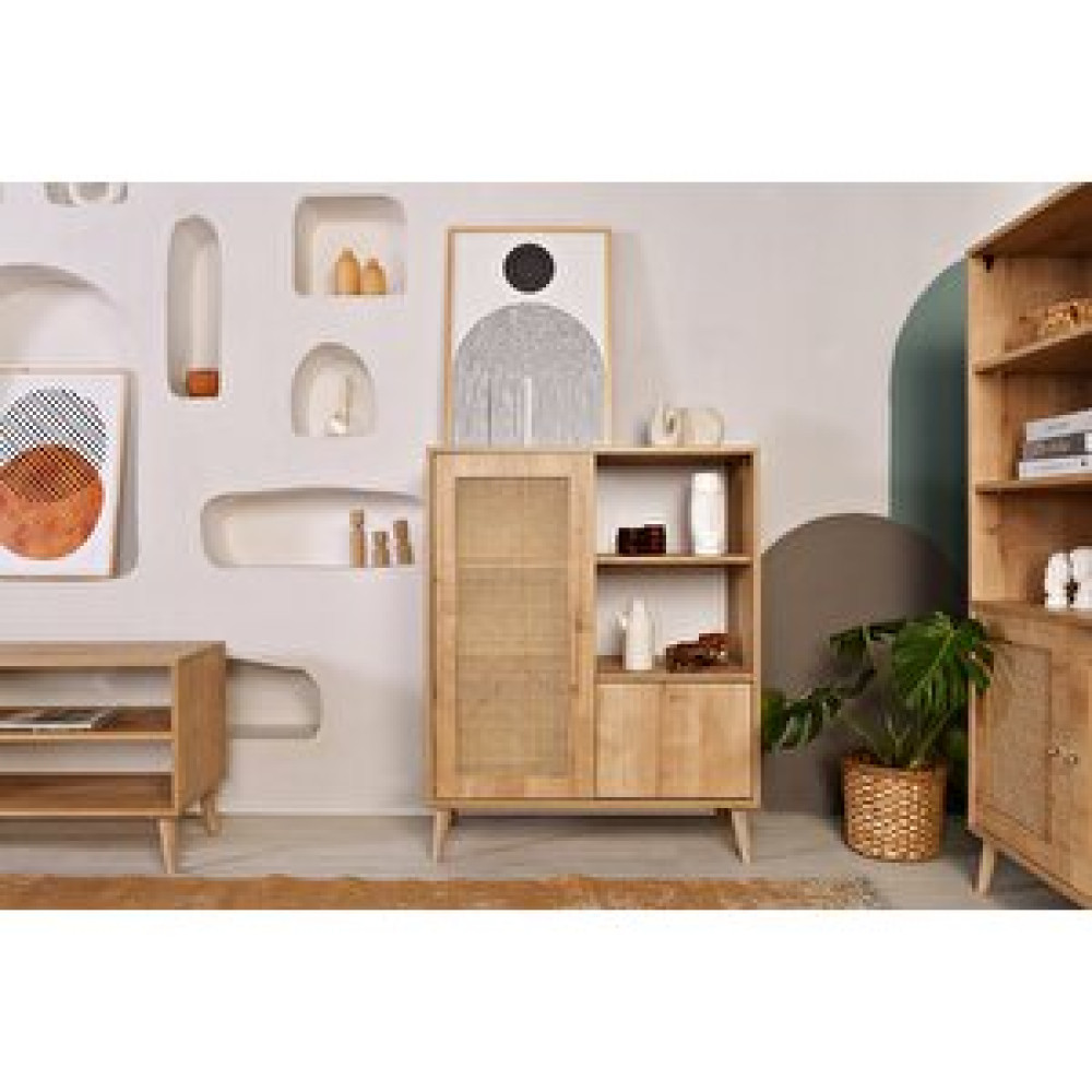 Vow Home Living Calvin Çok Amaçlı Dolap Hazeran Konsol Mobilya Fiyatı