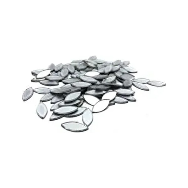 Vox 5 mm x 12 mm Oval Gümüş Renk Pleksi Yapışkanlı Mozaik Ayna 100 Adet Model Diğer Fiyatı