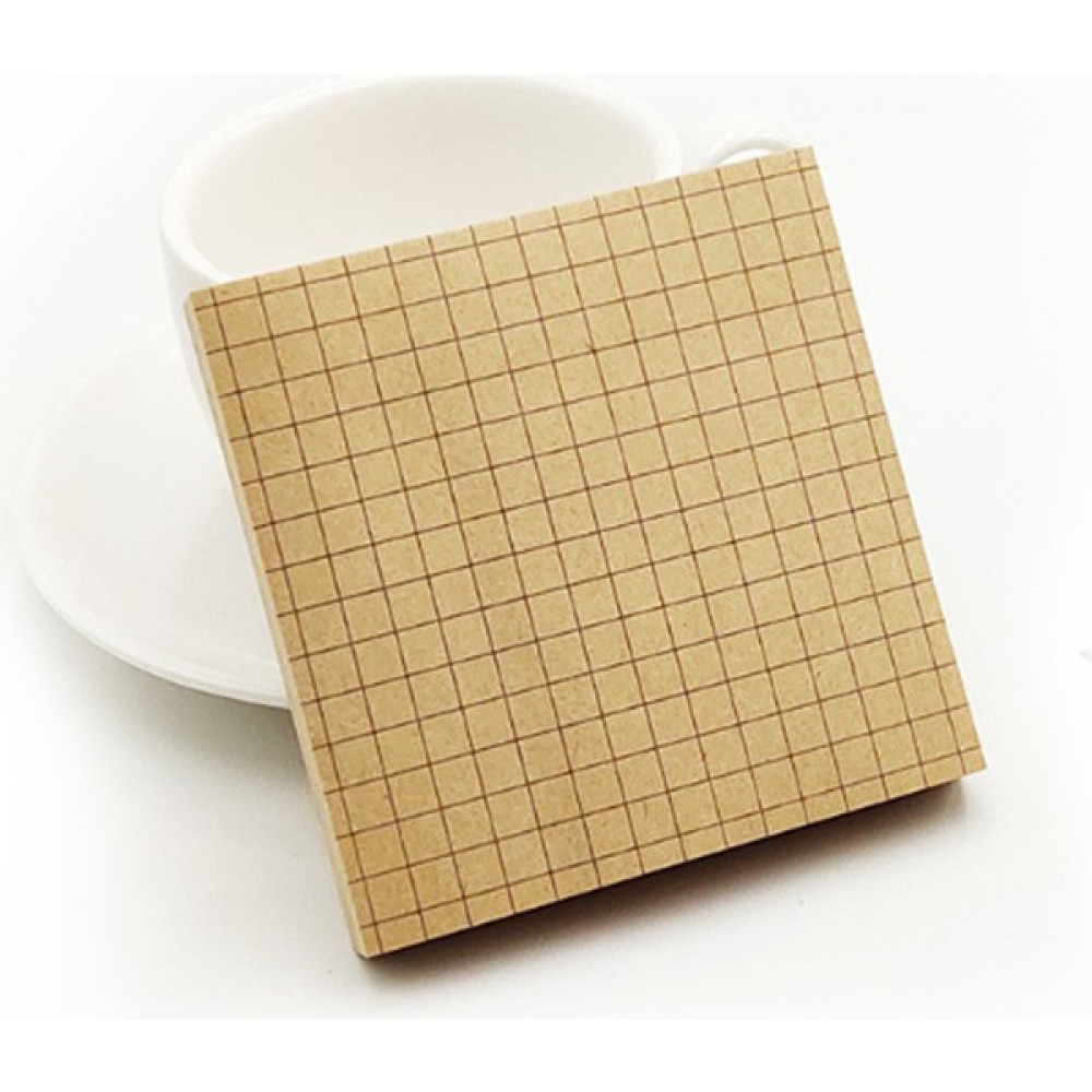 Vox Art Kraft Post-It - 80 Yaprak - 7,5x7,5 cm - Krem - Post-it Kraft Kareli - 7,5 cm Defter Fiyatı