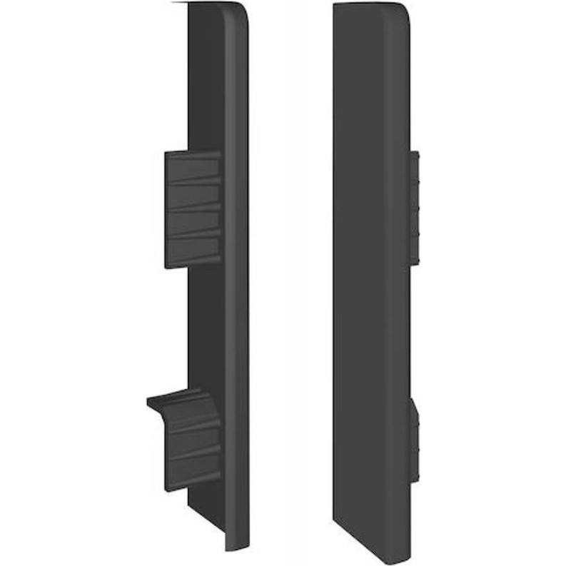 Vox Espumo Suya Dayanıklı Süpürgelik 8 cm Bitiş Kapağı Aksesuarı (1 Paket - 2 Adet) - Antrasit - ESP205 Parke Fiyatı