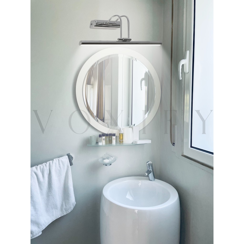Voxify Gümüş Kaplama Gün Işığı (Sarı) Banyo Duvar Ayna Tablo Aydınlatması Flüt Aplik Kuğu Aplik Ledli Aplik Kanvas Tablo Fiyatı