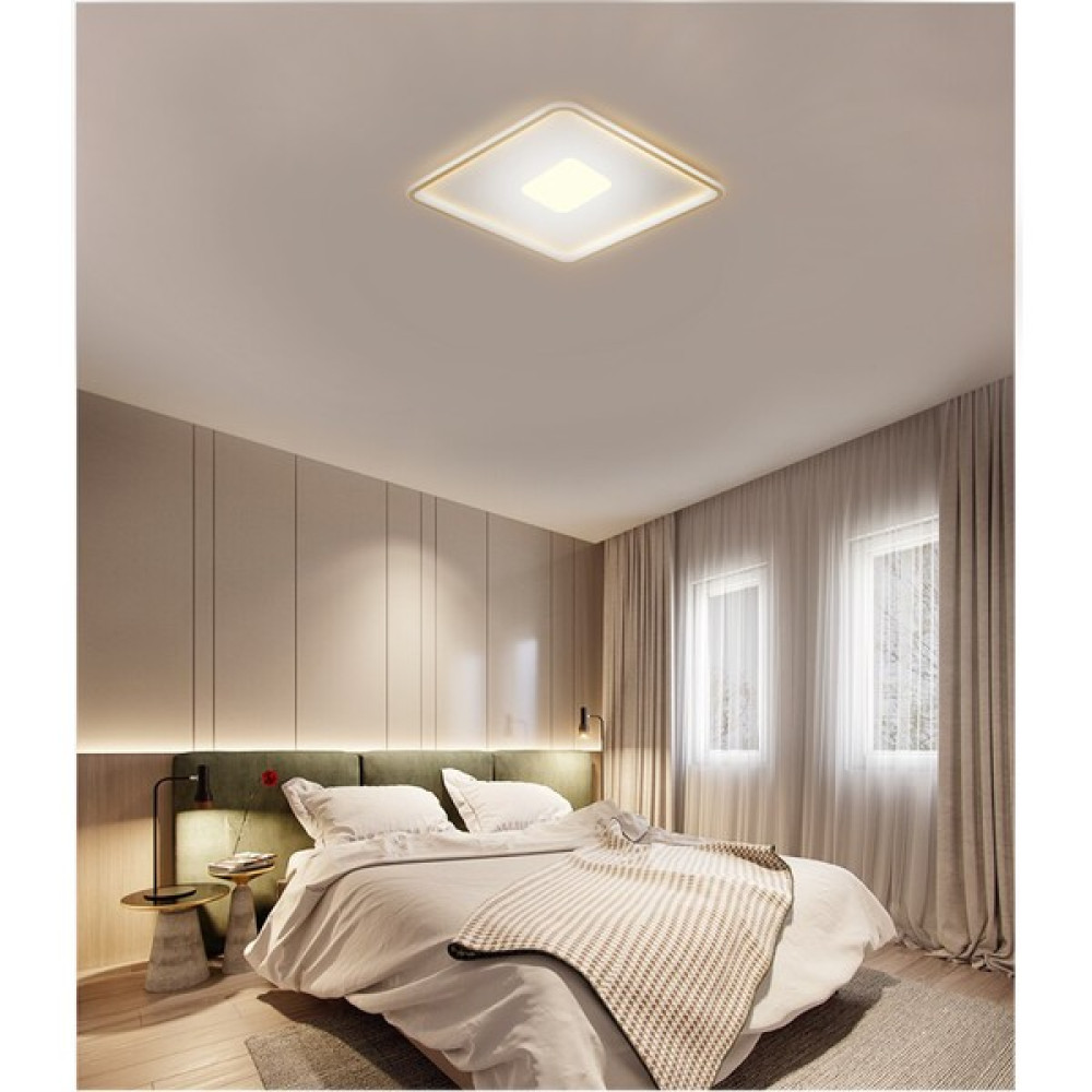 voxlamp lighting solutions Samsung Ledli Tavan Tipi Plafonier Orta Işıklı LED Avize 60 x 60 cm - 1'li Avize Fiyatı