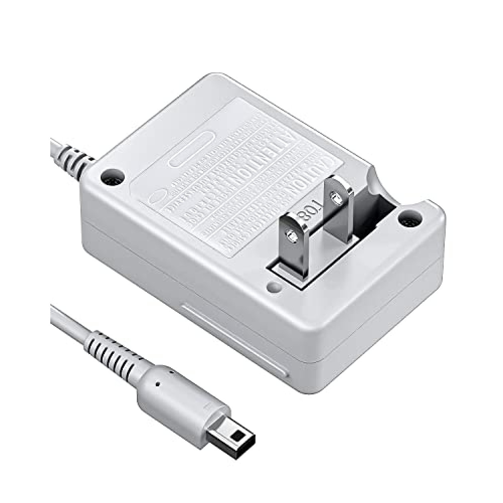 VOYEE 3DS Charger Compatible with Nintendo 3DS/ DSi/DSi XL/ 2DS/ 2DS XL/New 3DS 100-240V Wall Plug Adapter