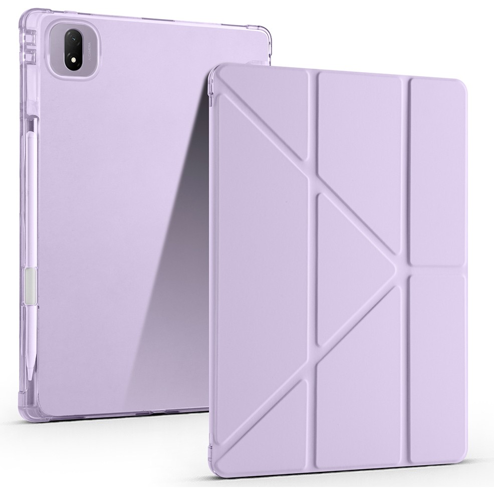 Voyo Honor Magicpad 2 Uyumlu Standlı Fold Kılıf Sağlam Kalem Bölmeli Kapak Vyfolding - Lila Tablet Kılıfı Fiyatı