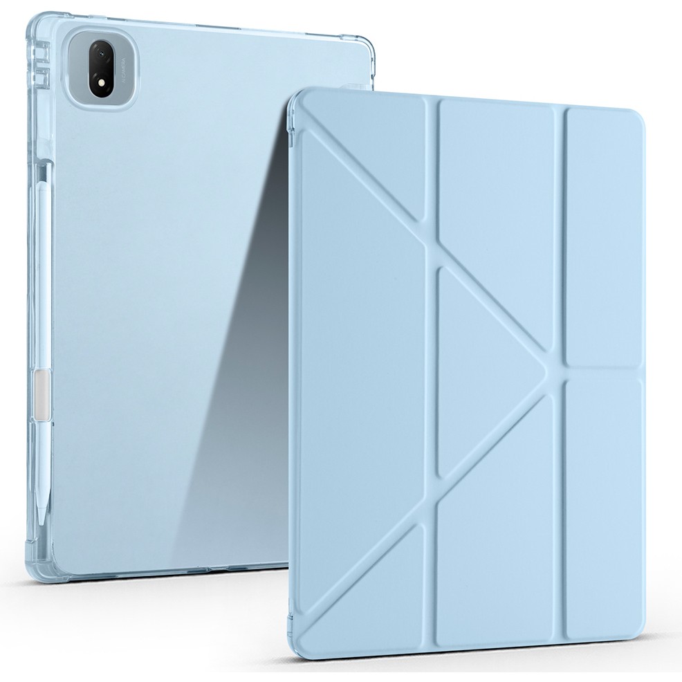 Voyo Honor Magicpad 2 Uyumlu Standlı Fold Kılıf Sağlam Kalem Bölmeli Kapak Vyfolding - Mavi Tablet Kılıfı Fiyatı