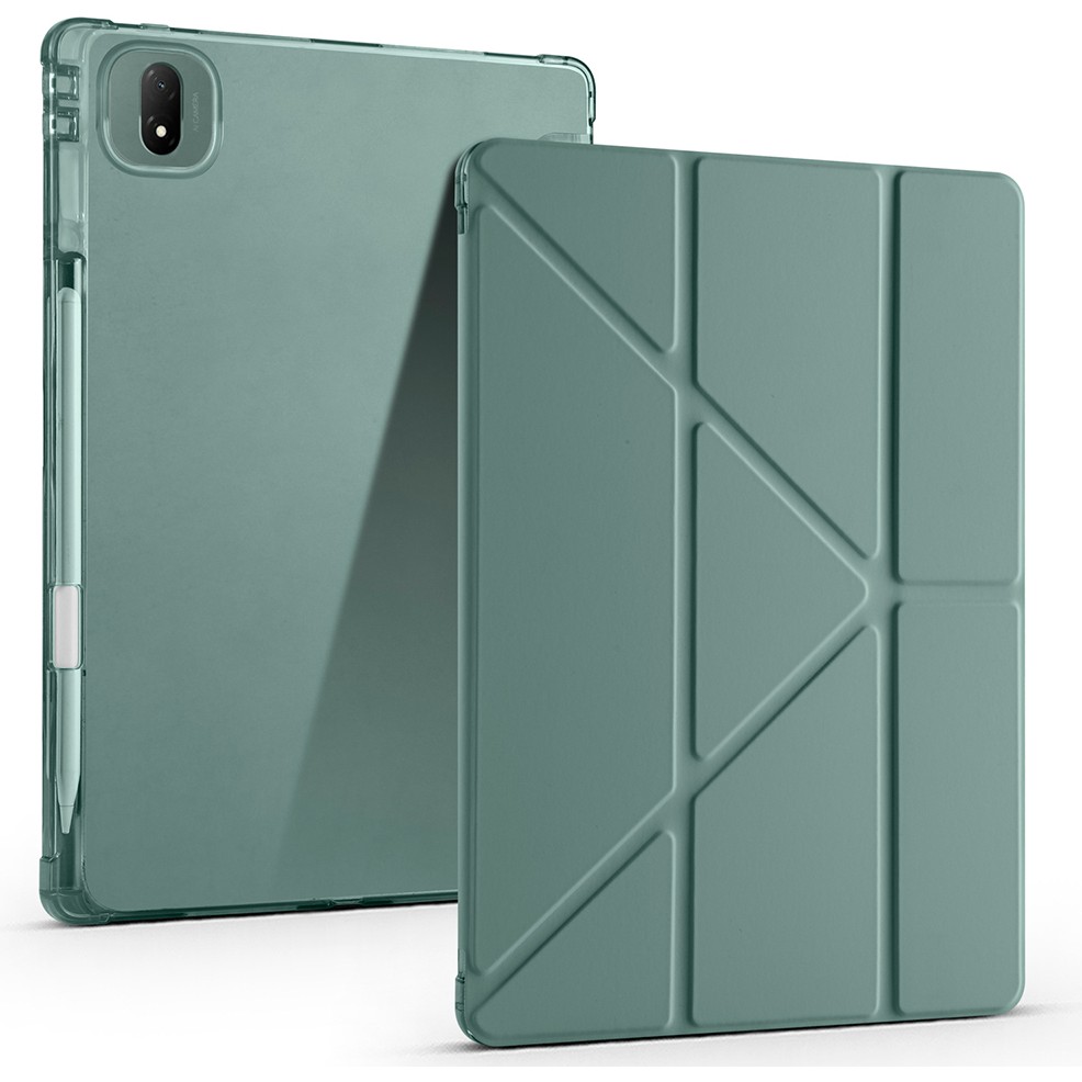 Voyo Honor Pad Gt Pro Uyumlu Standlı Fold Kılıf Sağlam Kalem Bölmeli Kapak Vyfolding - Koyu Yeşil Tablet Kılıfı Fiyatı