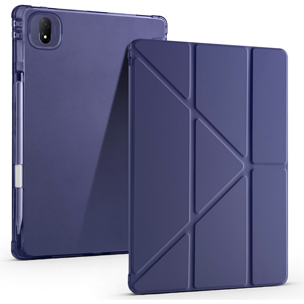 Voyo Honor Pad Gt Pro Uyumlu Standlı Fold Kılıf Sağlam Kalem Bölmeli Kapak Vyfolding - Lacivert Tablet Kılıfı Fiyatı