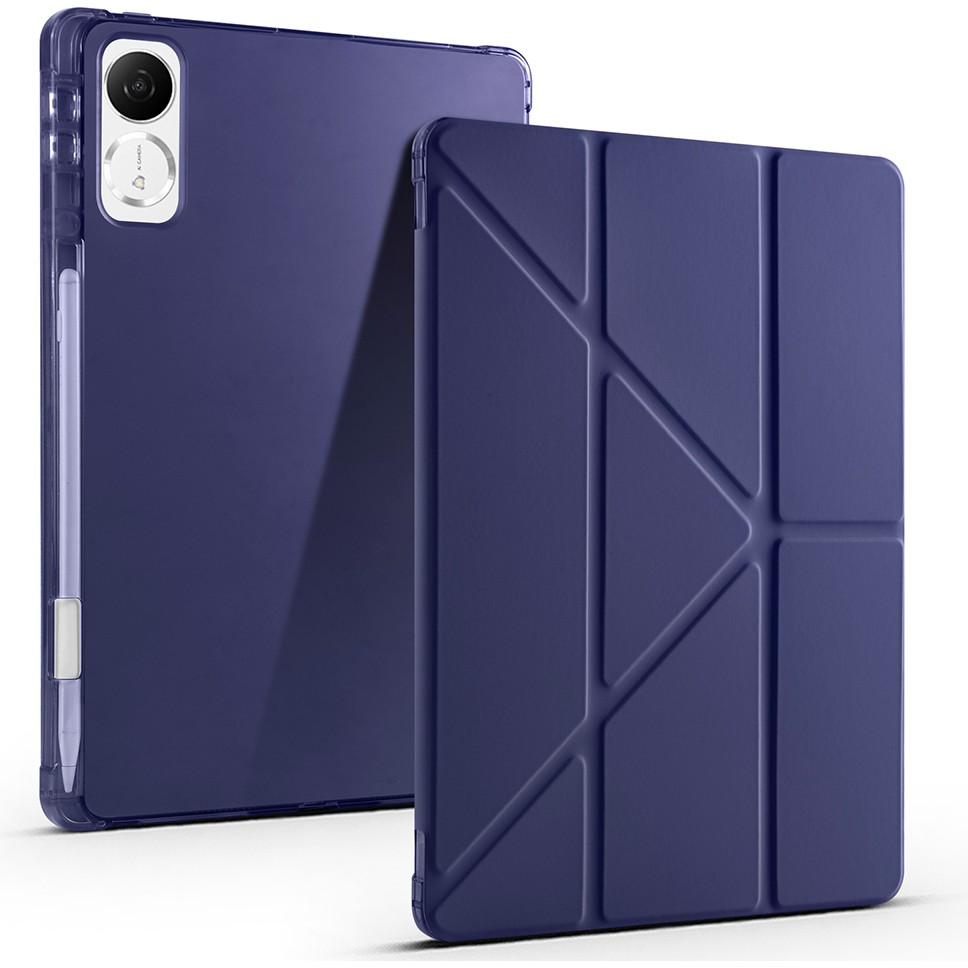 Voyo Honor Pad Gt Uyumlu Standlı Fold Kılıf Sağlam Kalem Bölmeli Kapak Vyfolding - Lacivert Tablet Kılıfı Fiyatı