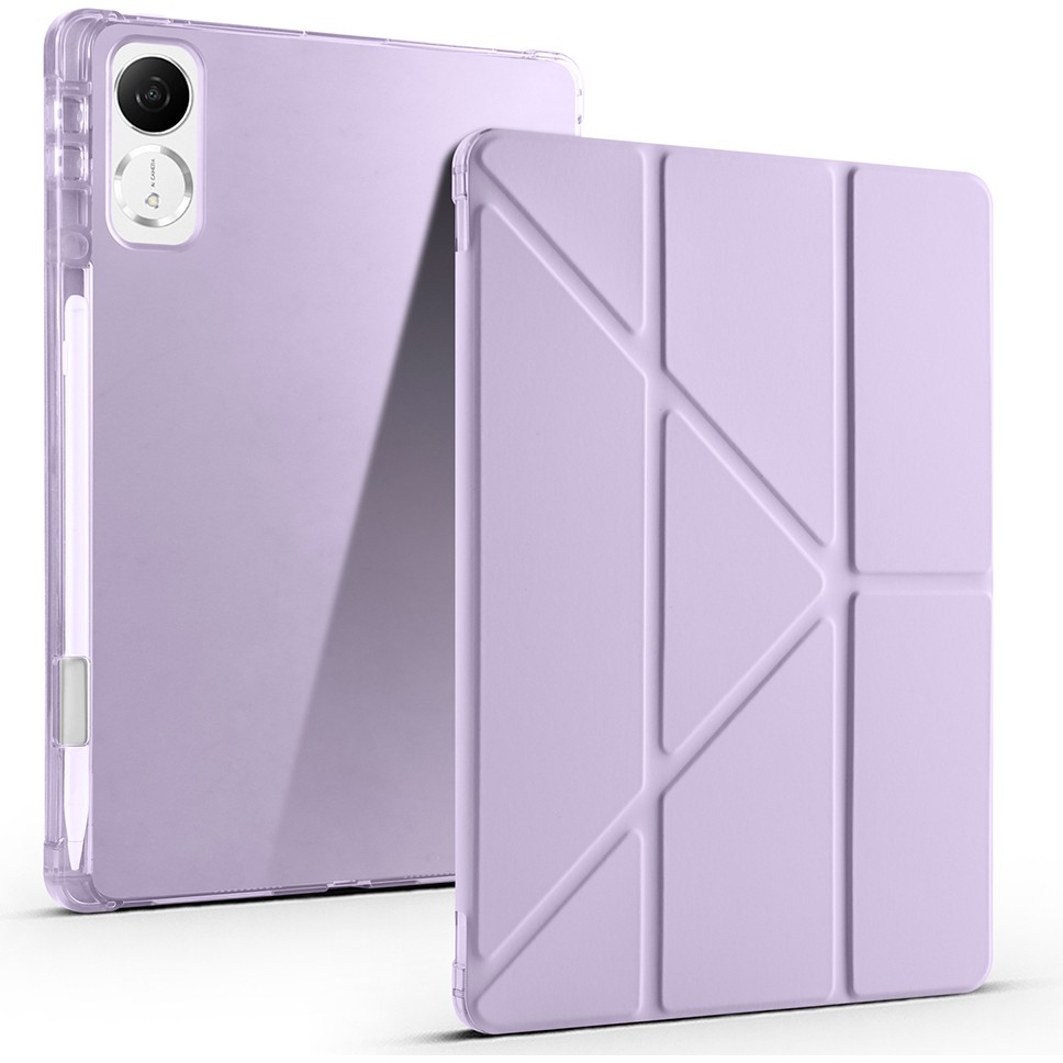 Voyo Honor Pad V9 Uyumlu Standlı Fold Kılıf Sağlam Kalem Bölmeli Kapak Vyfolding - Lila Tablet Kılıfı Fiyatı