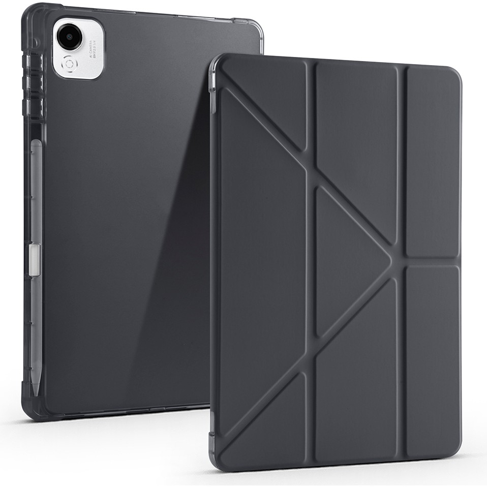 Voyo Honor Pad X9 Pro Uyumlu Standlı Fold Kılıf Sağlam Kalem Bölmeli Kapak Vyfolding - Siyah Tablet Kılıfı Fiyatı