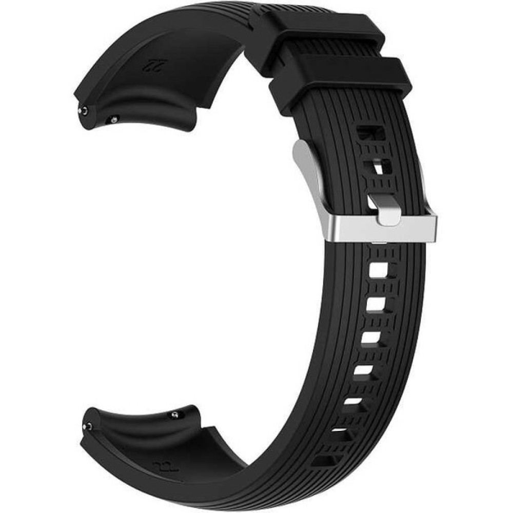 Voyo Huawei Watch 4 - Watch 4 Pro Saat Kordonu Silikon Kire Dayanıklı Kordon Yıkanabilir Kayış Strap - Huawei Watch 4 - 4 Pro - Siyah Giyilebilir Teknoloji Aksesuarları Fiyatı