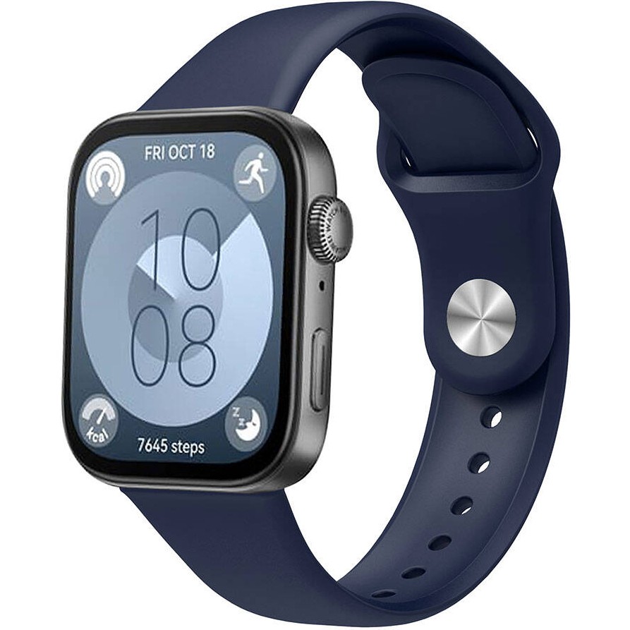 Voyo Huawei Watch Fit 5 / Fit 4 / Fit 3 ve Pro'lar Soft Dayanıklı Silikon Yumuşak Kordon - Lacivert Akıllı Saat Aksesuarı Fiyatı
