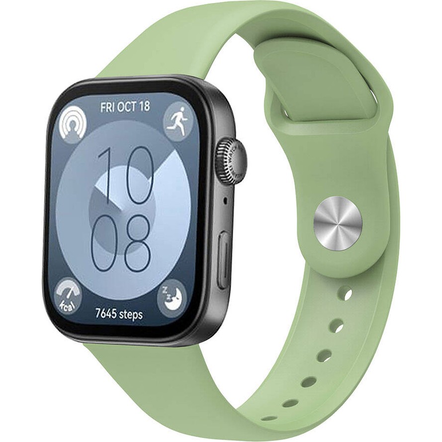 Voyo Huawei WatchFit 5 / Fit 4 / Fit 3 ve Pro'lar Soft Dayanıklı Silikon Yumuşak Kordon - Yeşil Akıllı Saat Aksesuarı Fiyatı