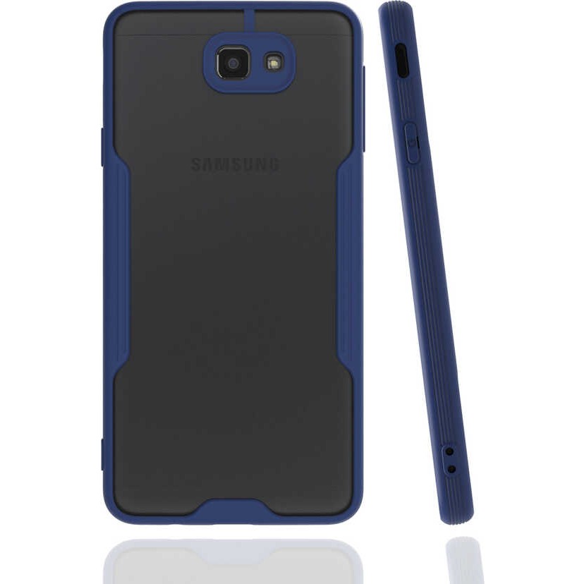 Voyo Samsung Galaxy J7 Prime Kılıf Silikon ve Renkli Koruyucu Kapak - Lacivert Cep Telefonu Kılıfı Fiyatı