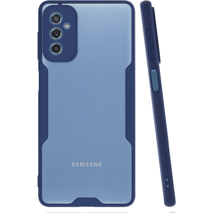 Voyo Samsung Galaxy M52 Kılıf Silikon ve Renkli Koruyucu Kapak - Lacivert Cep Telefonu Kılıfı Fiyatı