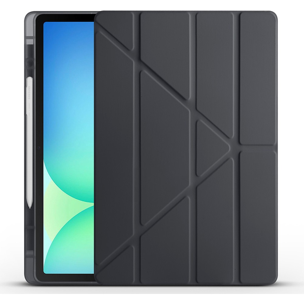 Voyo Samsung Galaxy S10 Fe Plus Uyumlu Standlı Fold Kılıf Sağlam Kalem Bölmeli Kapak Vyfolding - Siyah Cep Telefonu Kılıfı Fiyatı