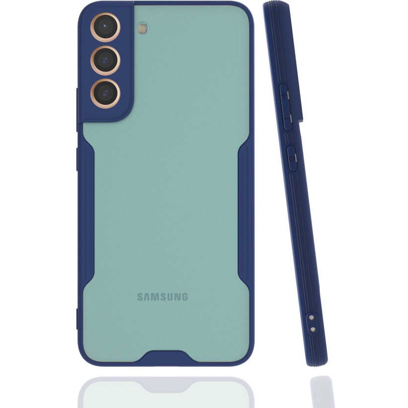 Voyo Samsung Galaxy S22 Kılıf Silikon ve Renkli Koruyucu Kapak - Lacivert Cep Telefonu Kılıfı Fiyatı