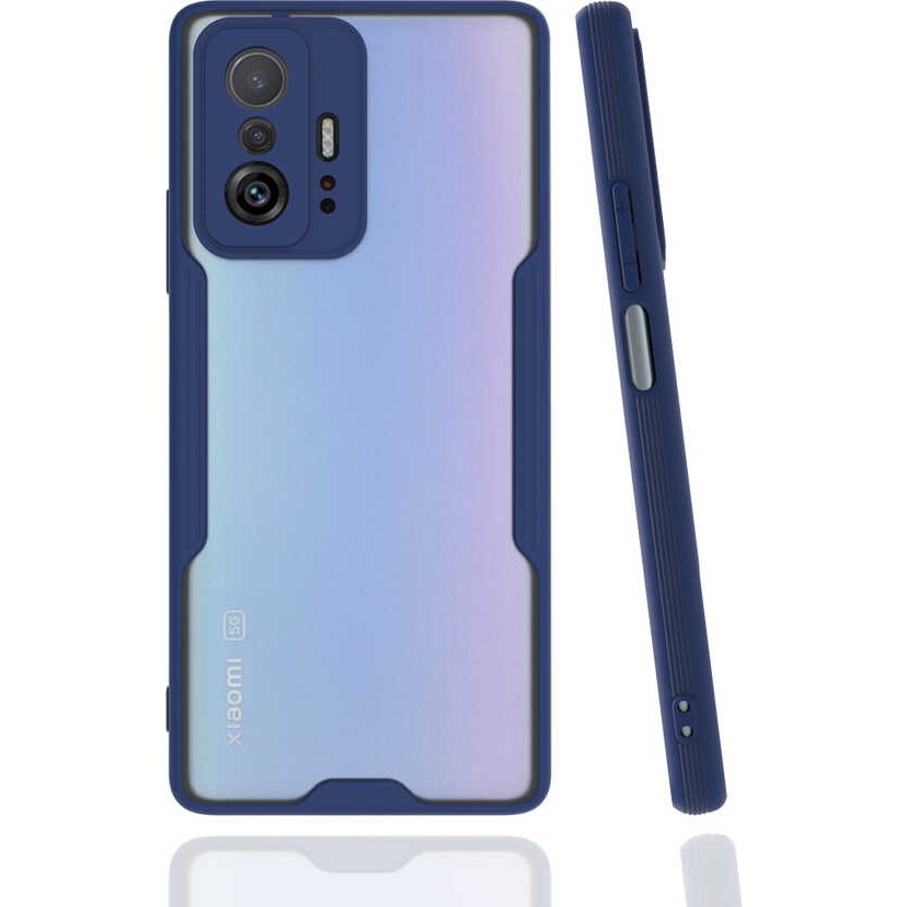 Voyo Xiaomi Mi 11T 5g Kılıf Silikon ve Renkli Koruyucu Kapak - Lacivert Cep Telefonu Kılıfı Fiyatı