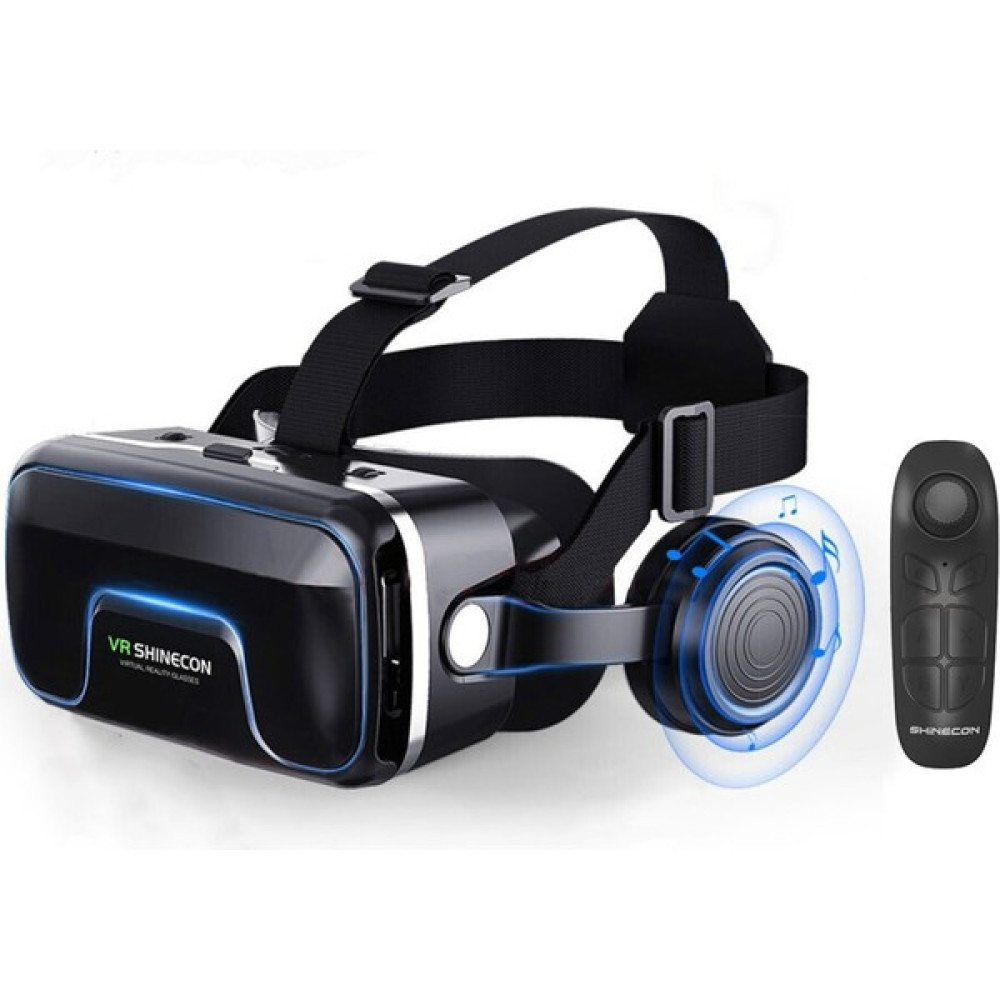 VR SHINECON G04EA Sanal Gerçeklik Gözlüğü Sc-Bo3 Kablosuz Bluetooth Kumandalı Sanal Gerçeklik Gözlüğü Fiyatı