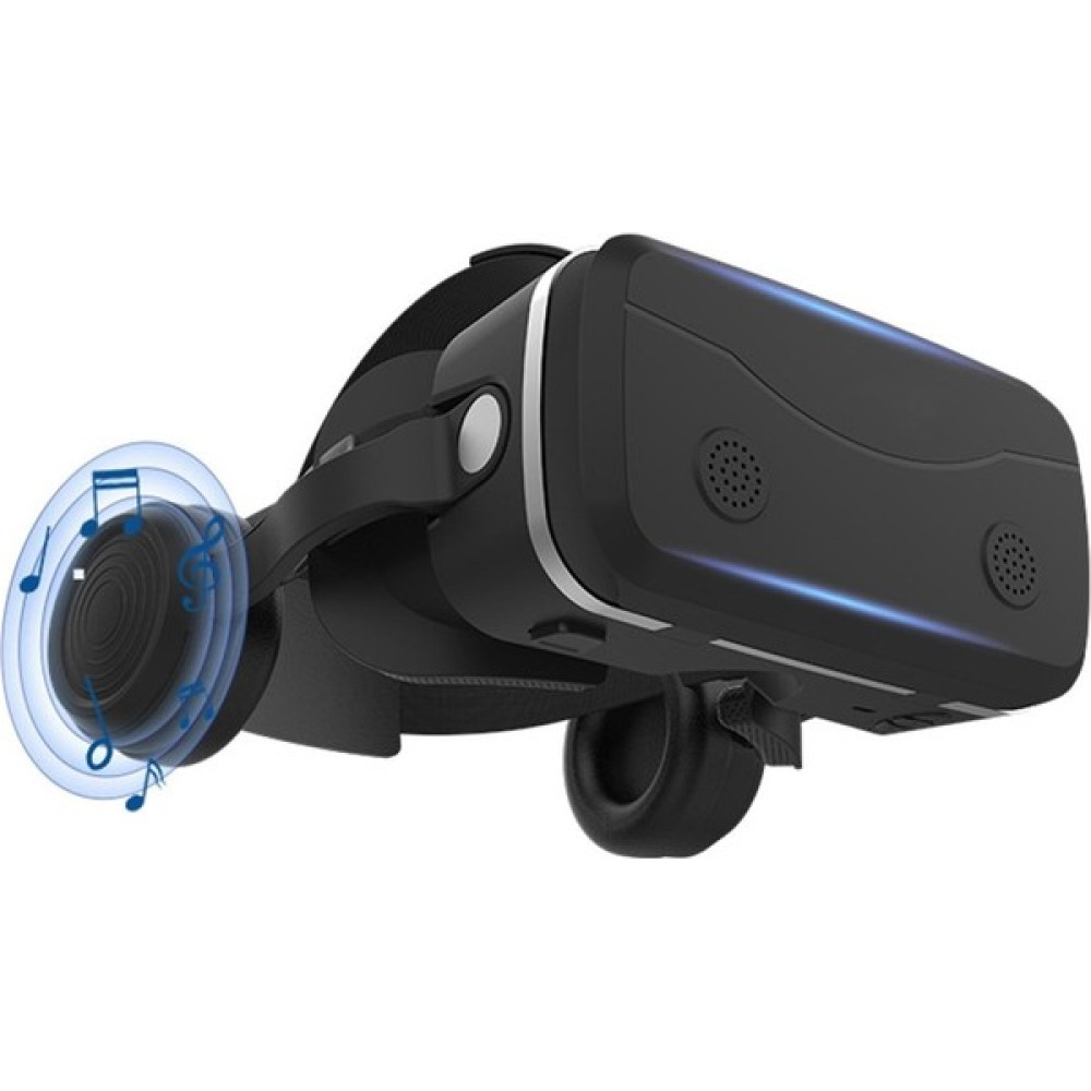 VR SHINECON SCG15E Sanal Gerçeklik Gözlükleri 4.7-7 Inç Cep Telefonları Için Stereo Kulaklıklı - Siyah Sanal Gerçeklik Gözlüğü Fiyatı