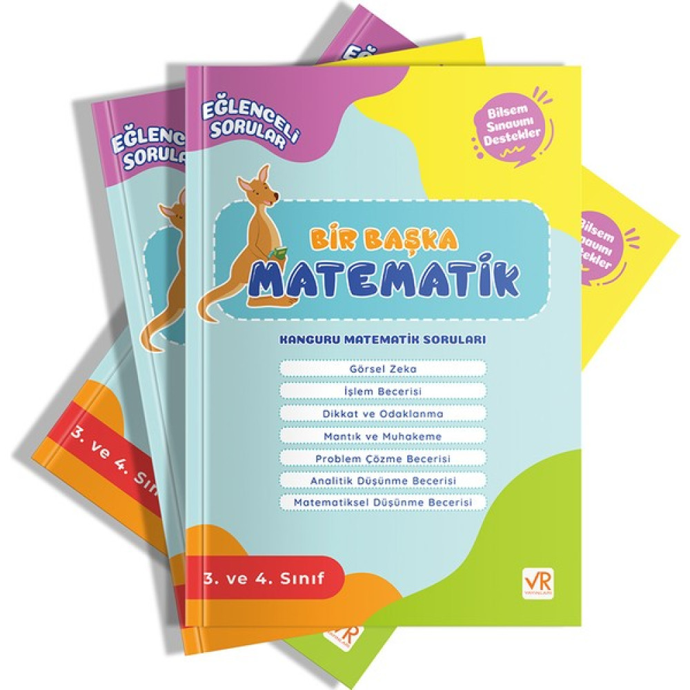 VR YayınlarıBir Başka Matematik 3. ve 4. Sınıf Kanguru Matematik Soruları Matematik Fiyatı