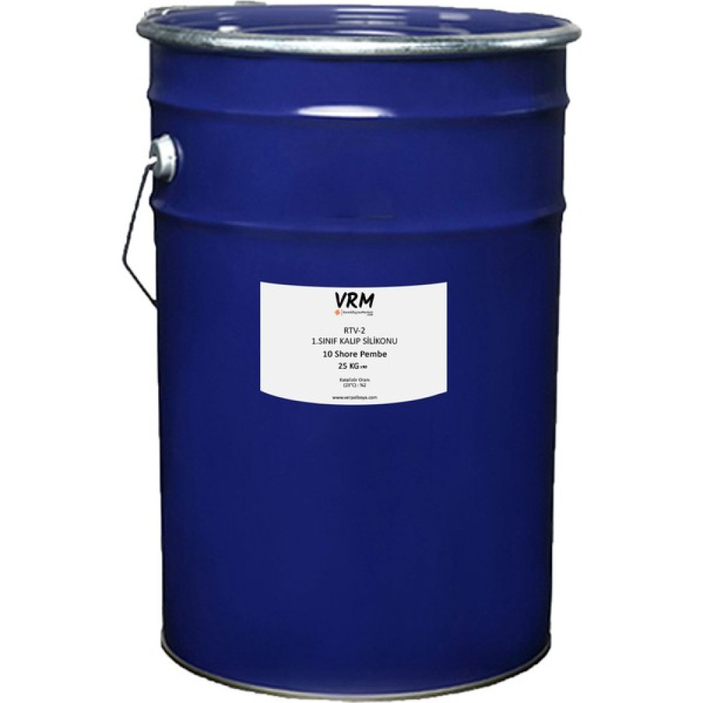 VRM Vernikrecinemarketi Rtv-2 Kalıp Silikonu 1.Sınıf (Pembe - 10 Shore) - 25 kg - 25 lt - Pembe Oto Boyaları Fiyatı