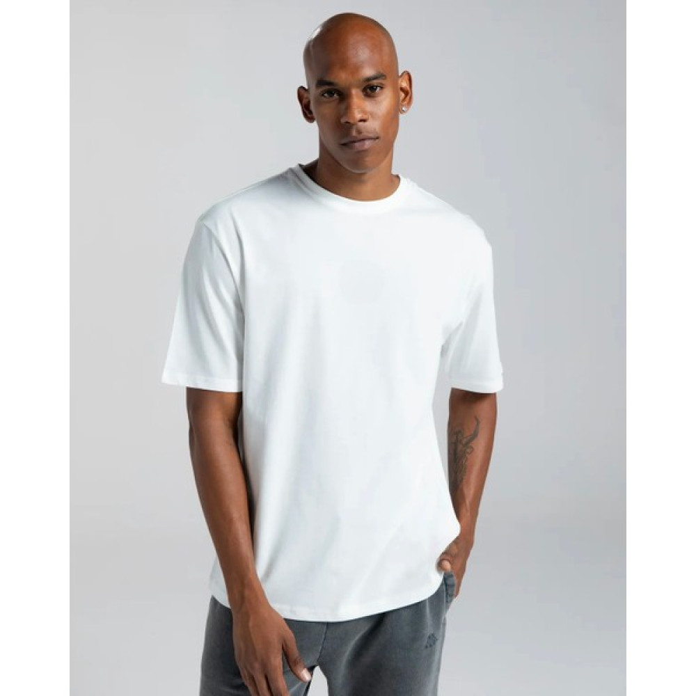 Vsdiana Oversize Unisex T-Shirt Pamuk Bisiklet Yaka Bayan T-shirt Fiyatı