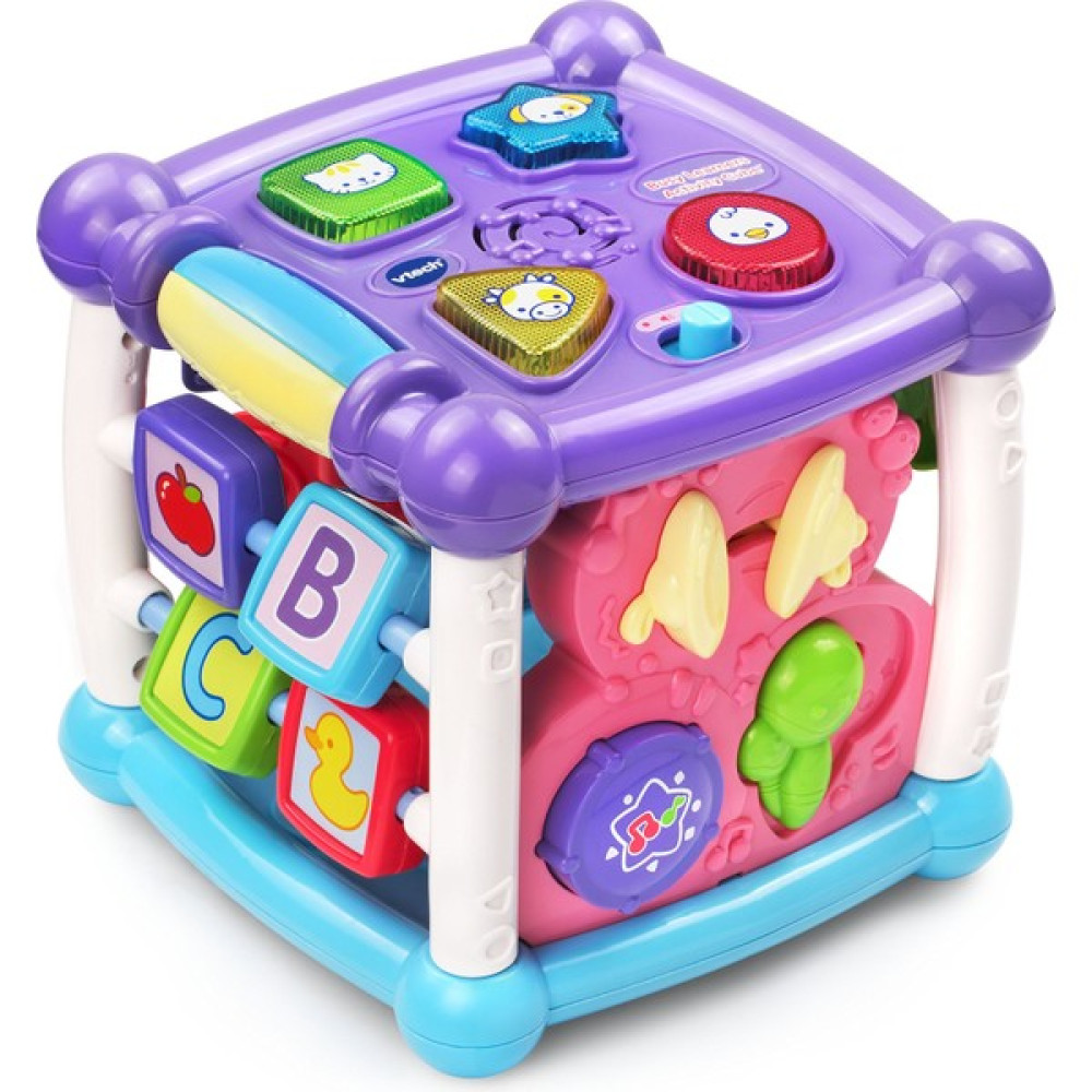 Vtech Busy Bebek İçin Öğretici Küp (Yurt Dışından) - Mor Bebek Oyuncakları Fiyatı