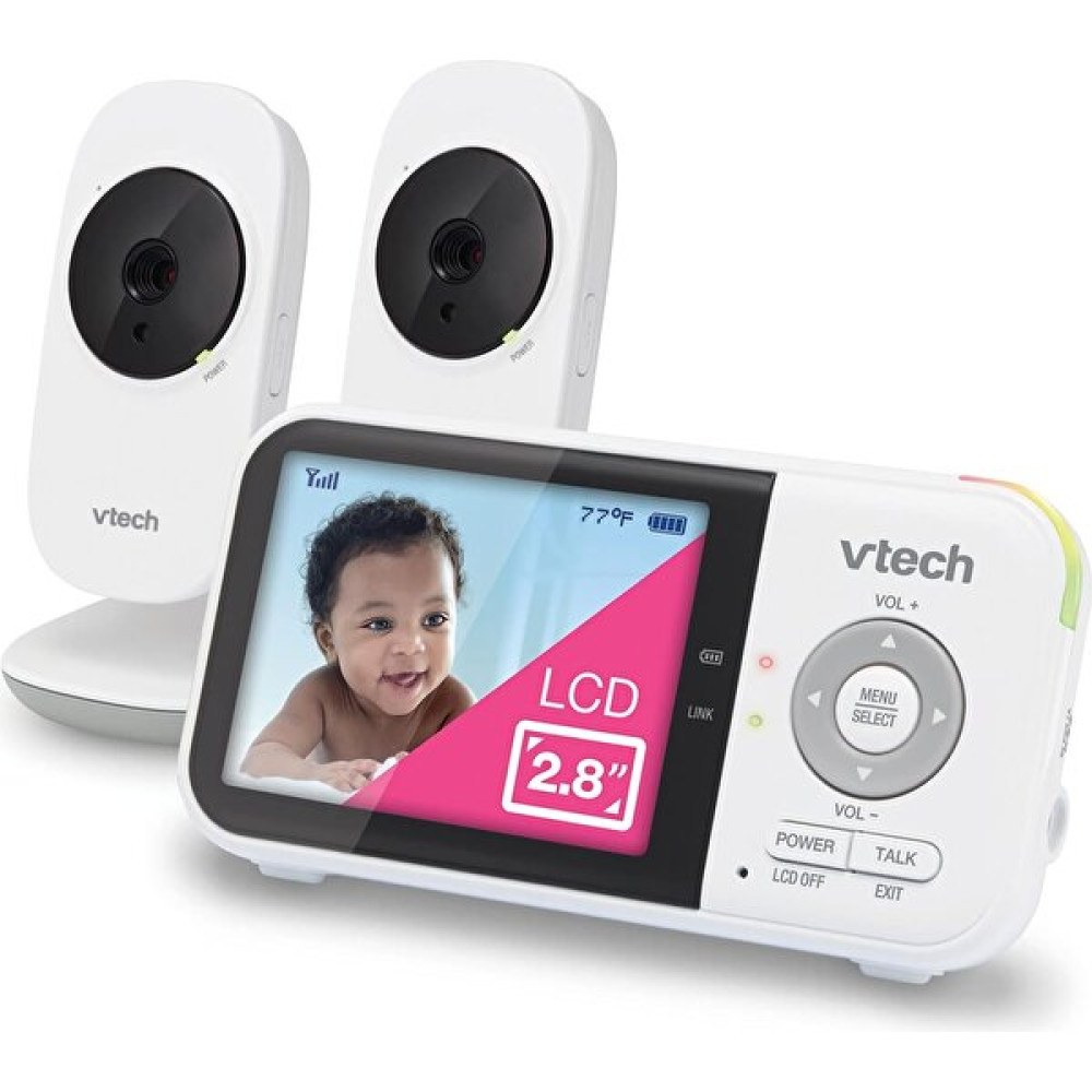 Vtech VM819-2 Video Bebek Monitörü - 19 Saat Pil Ömrü - 2 Kamera Bebek Kamerası Fiyatı