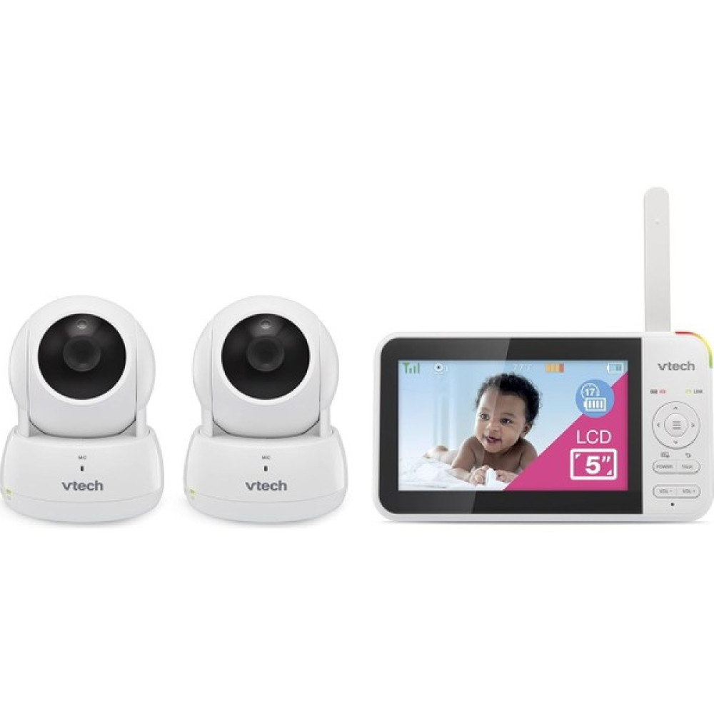 Vtech VM924-2 Uzaktan Pan-Tilt-Zoom 2 Kameralı Video Monitörü - 5 Inc Bebek Kamerası Fiyatı