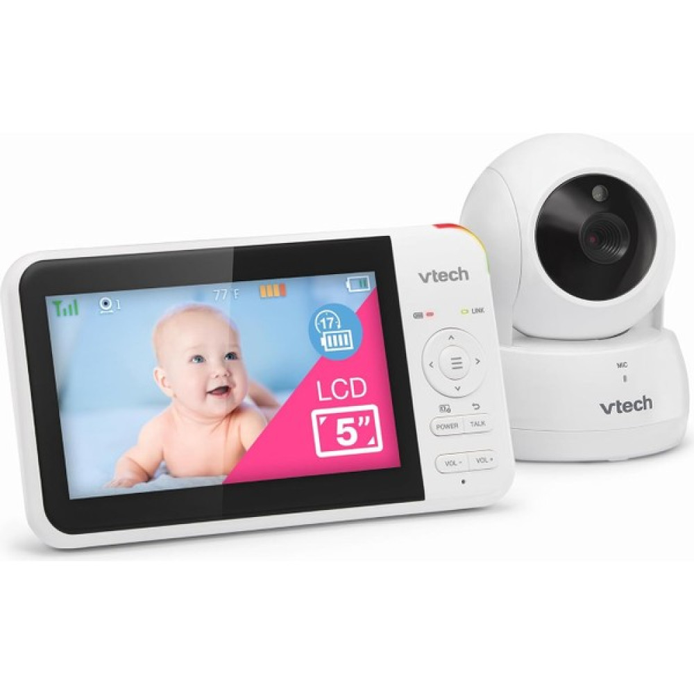 Vtech VM924 Uzaktan Pan-Tilt-Zoom Videolu Bebek Monitörü, 5 Inc Ekran Bebek Kamerası Fiyatı