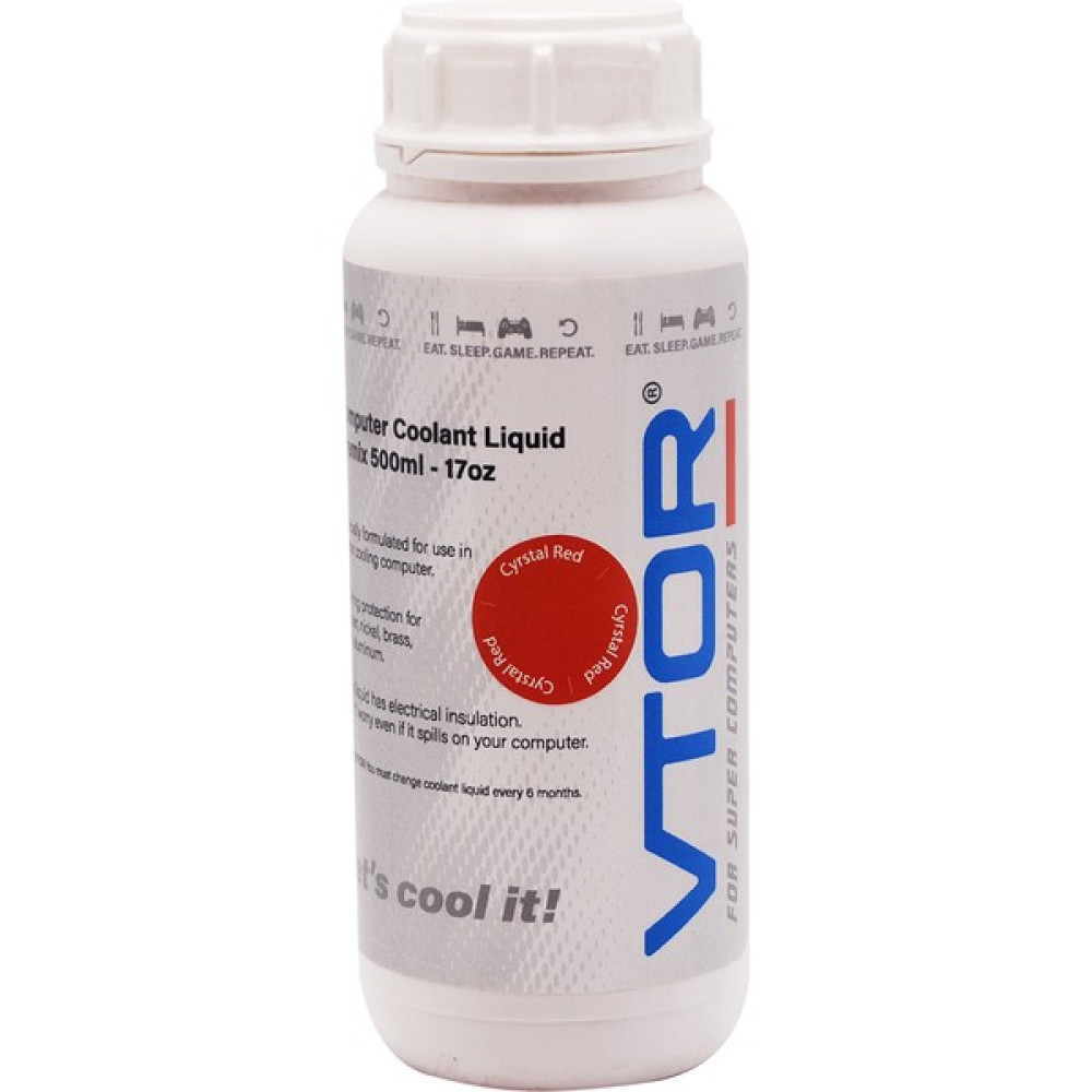 Vtor Bilgisayar Soğutma Sıvısı - Kristal Kırmızı - 500ML - 1 Soğutucular Fiyatı