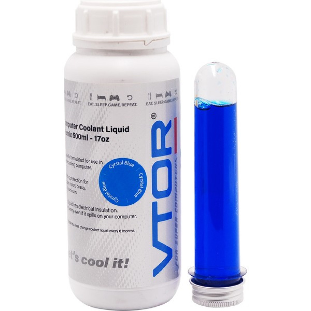 Vtor Bilgisayar Soğutma Sıvısı - Kristal Mavi - 1000ML - 1 Soğutucular Fiyatı