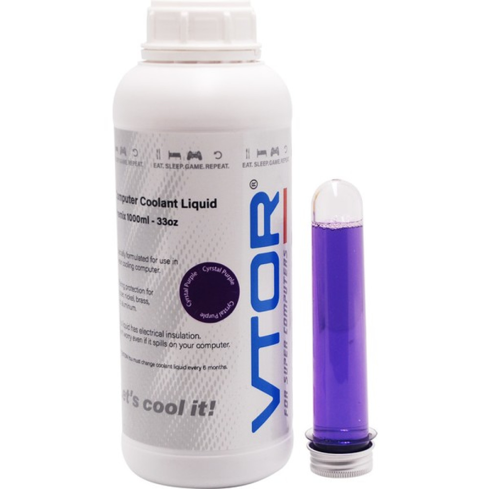 Vtor Kristal Mor 1l Bilgisayar Soğutma Sıvısı Soğutucular Fiyatı
