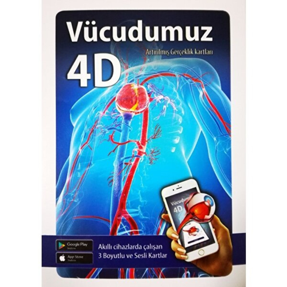 Vücudumuz 4D Canlanıyor Kartları Bilim & Teknik Fiyatı