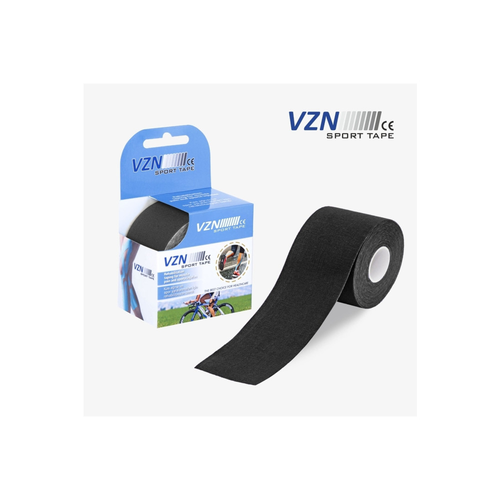 VZN 5 cm x 5 m Ağrı Bandı Kinesio Bant Sporcu Bandı Ağrı Bandı Siyah Sağlık Fiyatı