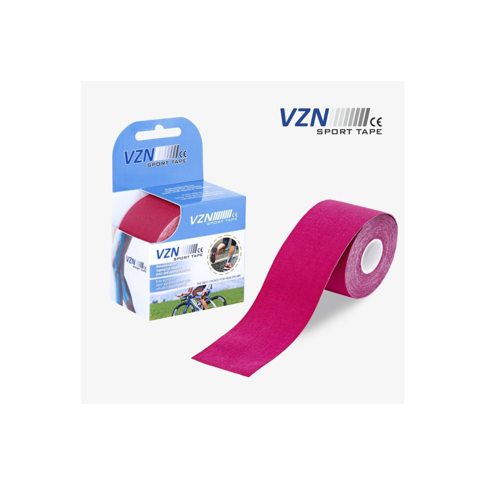 VZN - Kinesio Bant - Sporcu Bandı - 5cmx5m ( Pembe ) Sağlık Fiyatı