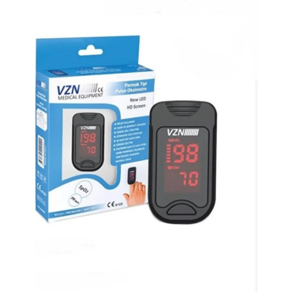 Vzn Parmak Tipi Pulse Oksimetre (Bluetooth Bağlantılı) - Siyah Hava Temizleme - Nemlendirme Cihazları Fiyatı