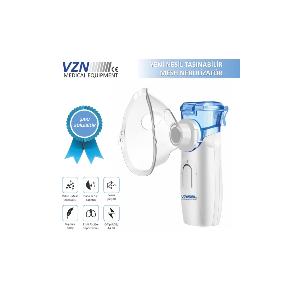 VZN ŞARJ EDİLEBİLİR sessiz nebülizatör Sağlık Fiyatı
