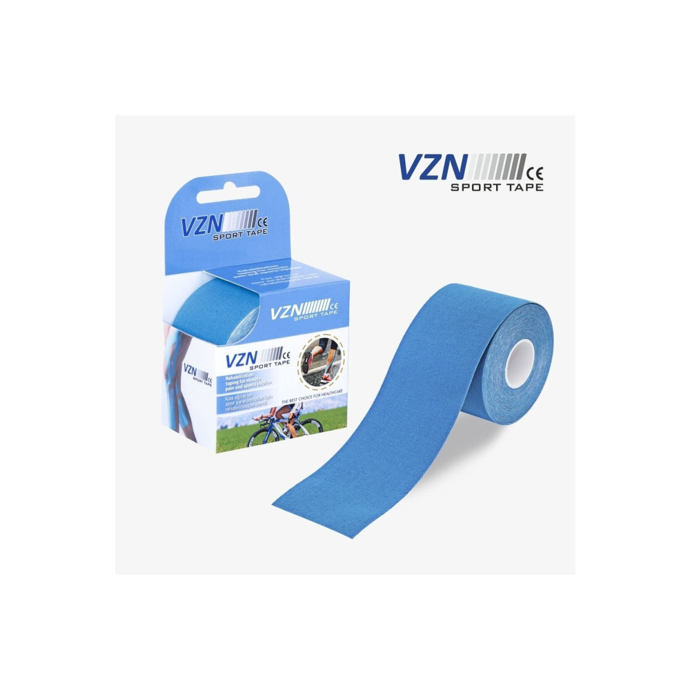 VZN Tape Mavi Renk Kinesio Ağrı Bandı 5 Metre X 5 Cm Sağlık Fiyatı