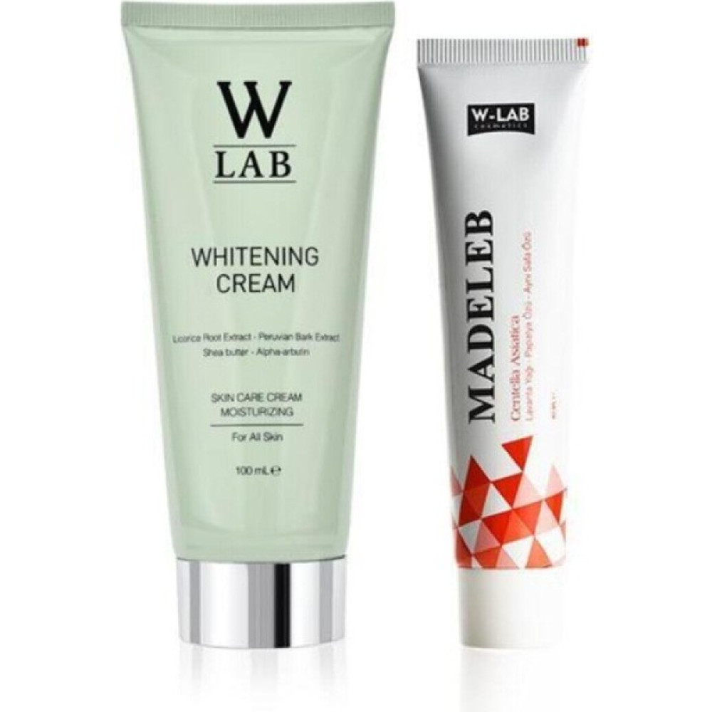 W-Lab Beyazlatıcı Krem ve W-Lab Madeleb Krem 100 ml Nemlendiriciler Fiyatı