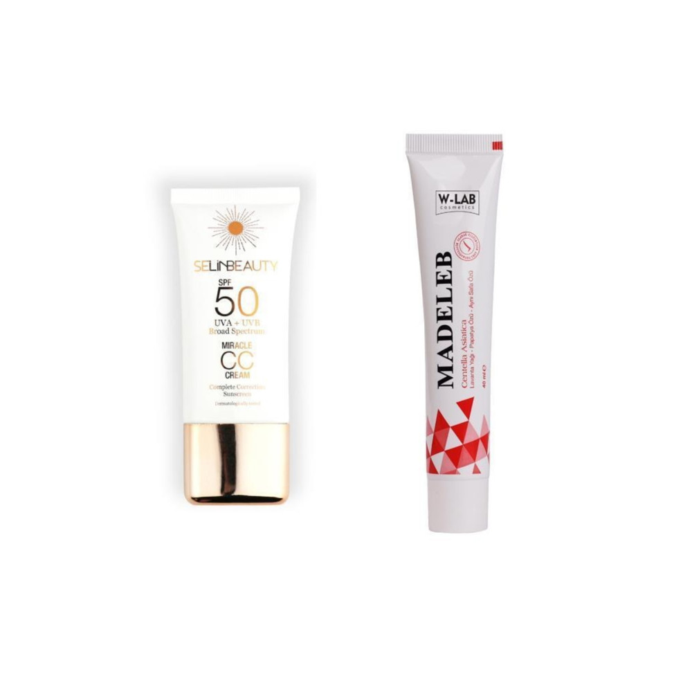 W-Lab Kozmetik W Lab Madeleb Krem Ve Cc Krem Set Cilt Temizleme ve Peeling Fiyatı