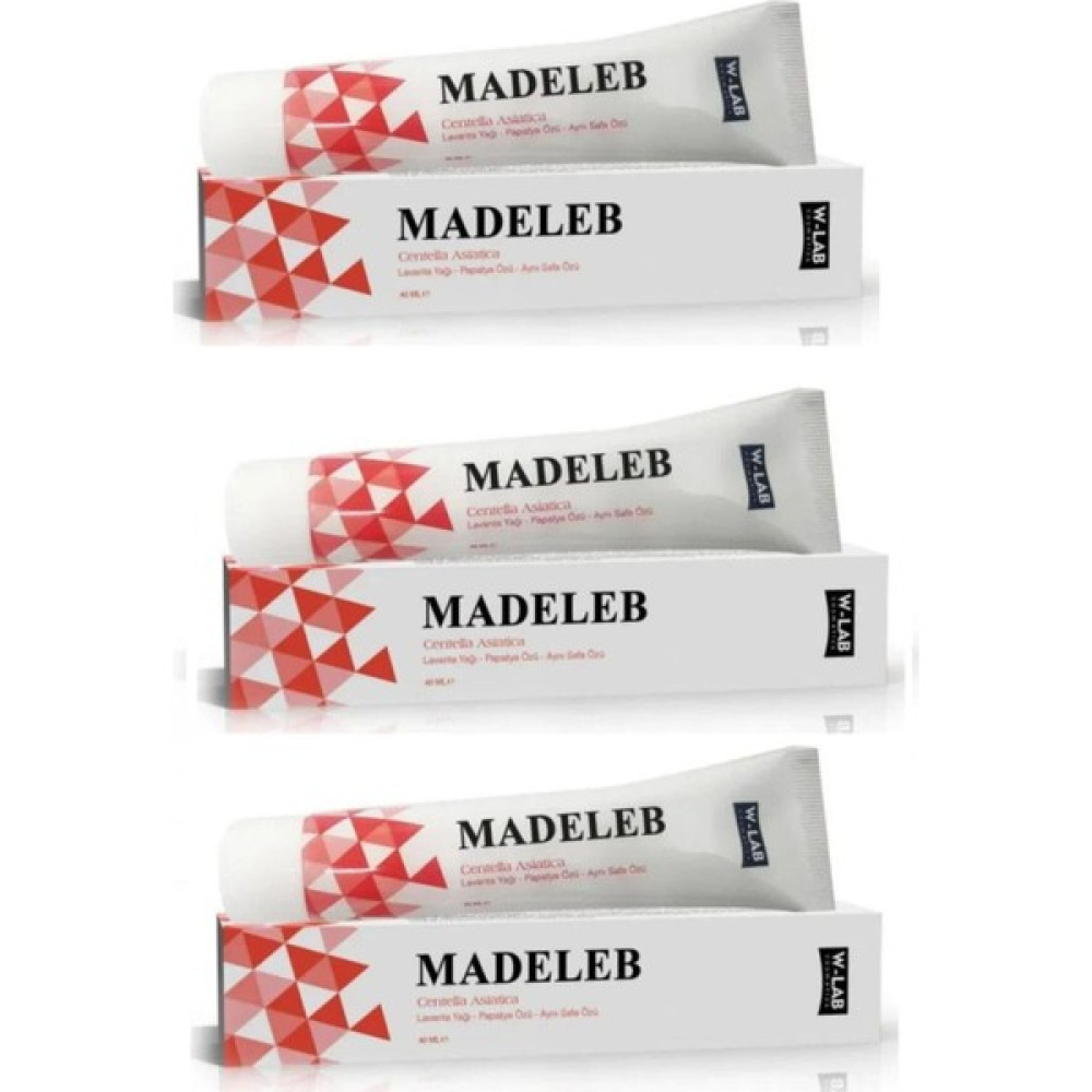 W-Lab Madeleb 40ML 3'lü Paket Krem Nemlendiriciler Fiyatı