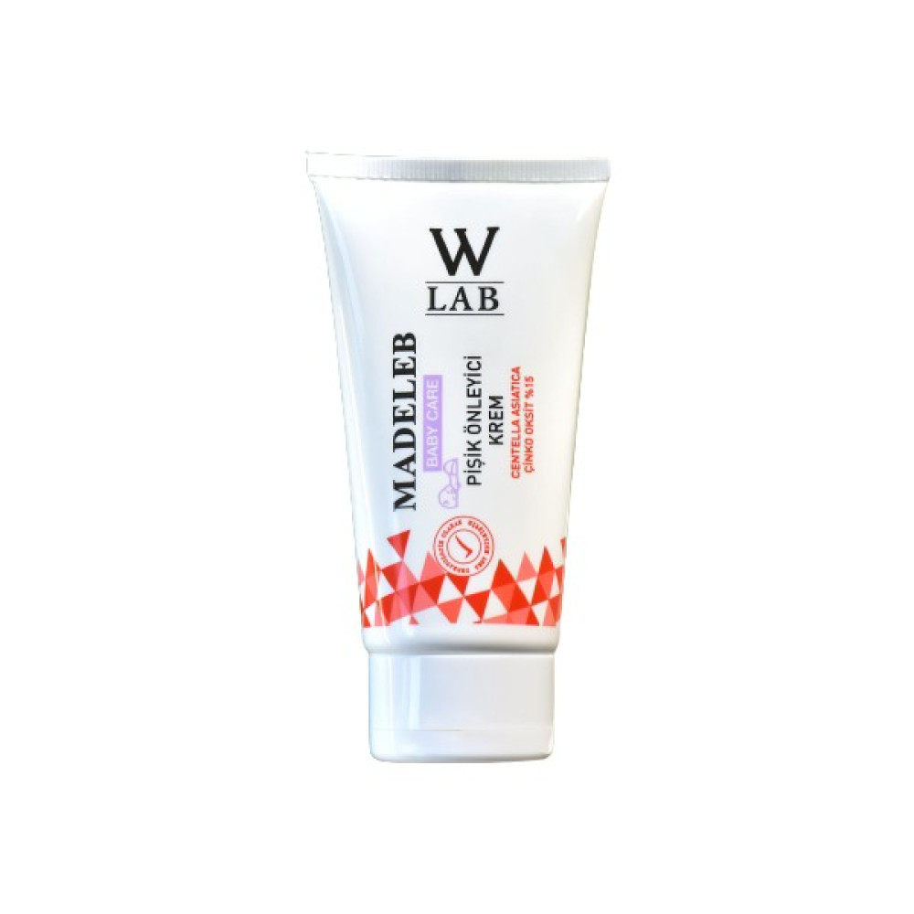 W-Lab Madeleb Pişik Kremi 75 ml - Yeşil Pişik Önleyici Krem Fiyatı