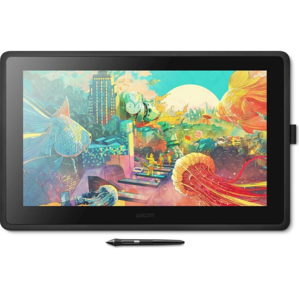 WACOM CINTIQ DTK2260K0A 21.5 " 1920 x 1080 (Full HD) 8192 Kalem Basınç Hassasiyetli Profesyonel Grafik Tablet + Ayarlanabilir Stand + Kablosuz ve P... Grafik Tabletler Fiyatı